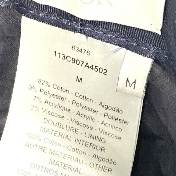 AUTHENTICITY GUARANTEED Christian Dior Oblique bucket Bob hat hat - Picture 10 of 11